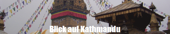 Blick auf Kathmandu
